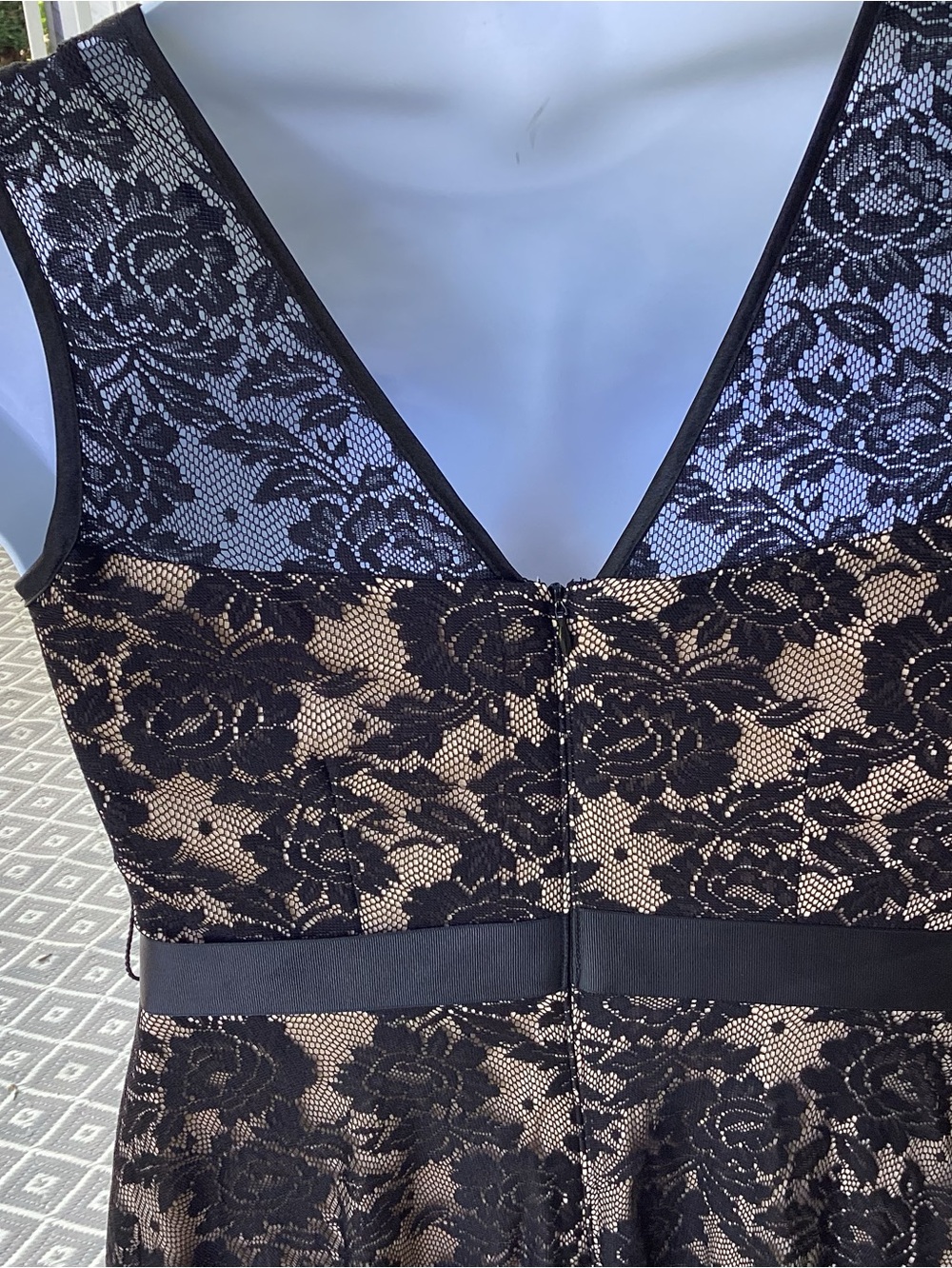 Dj Jaz Chic Black Lace Cocktail Dress - Picture 7 of 16
